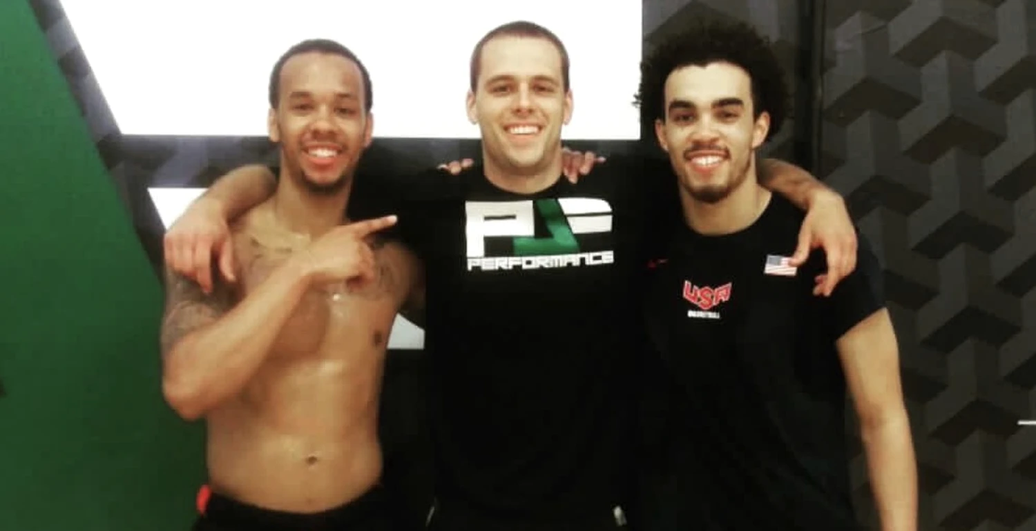Coach Hood during his PJF Performance training years
