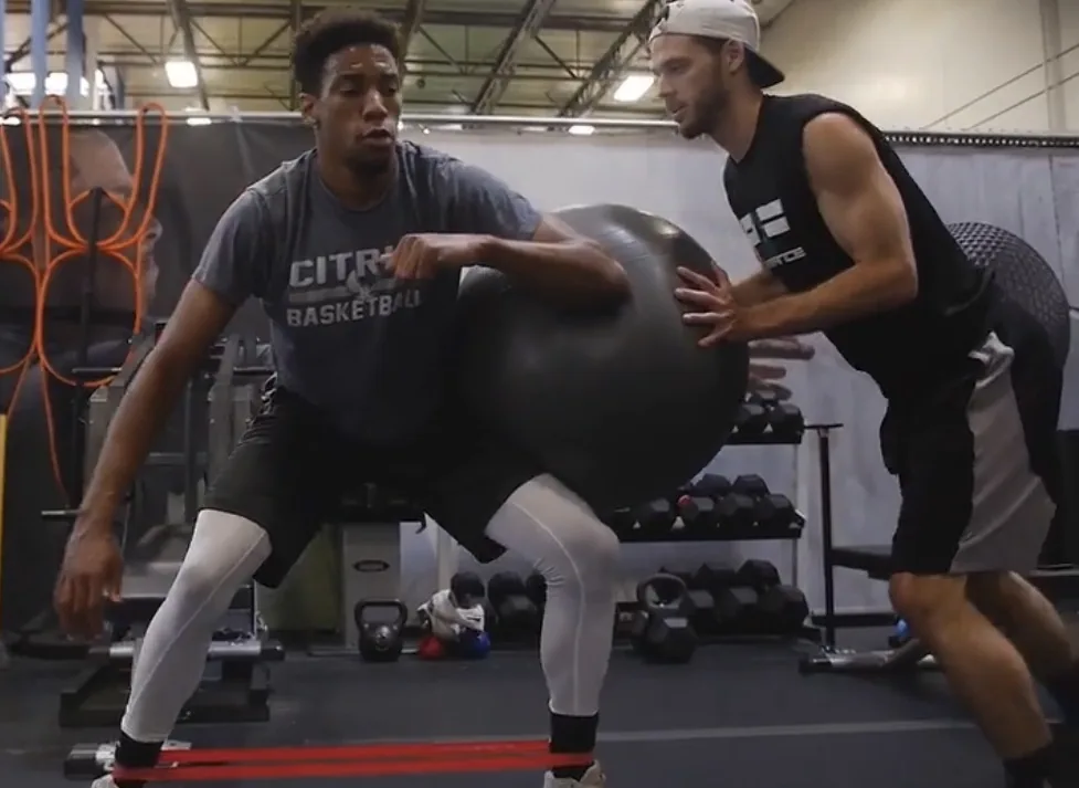 Sky Hood coaching strength and performance
